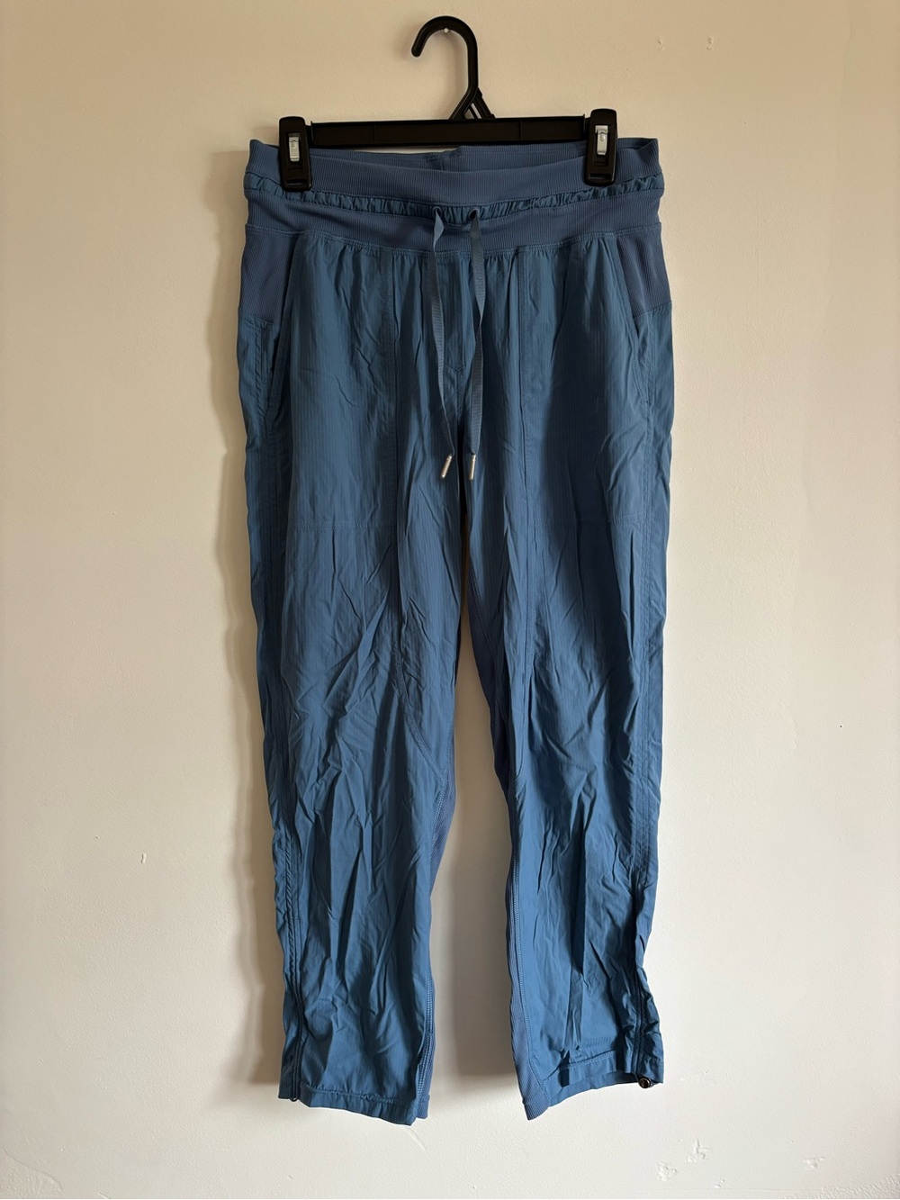 lululemon athletica Blue Straight-Leg Drawstring Pants
